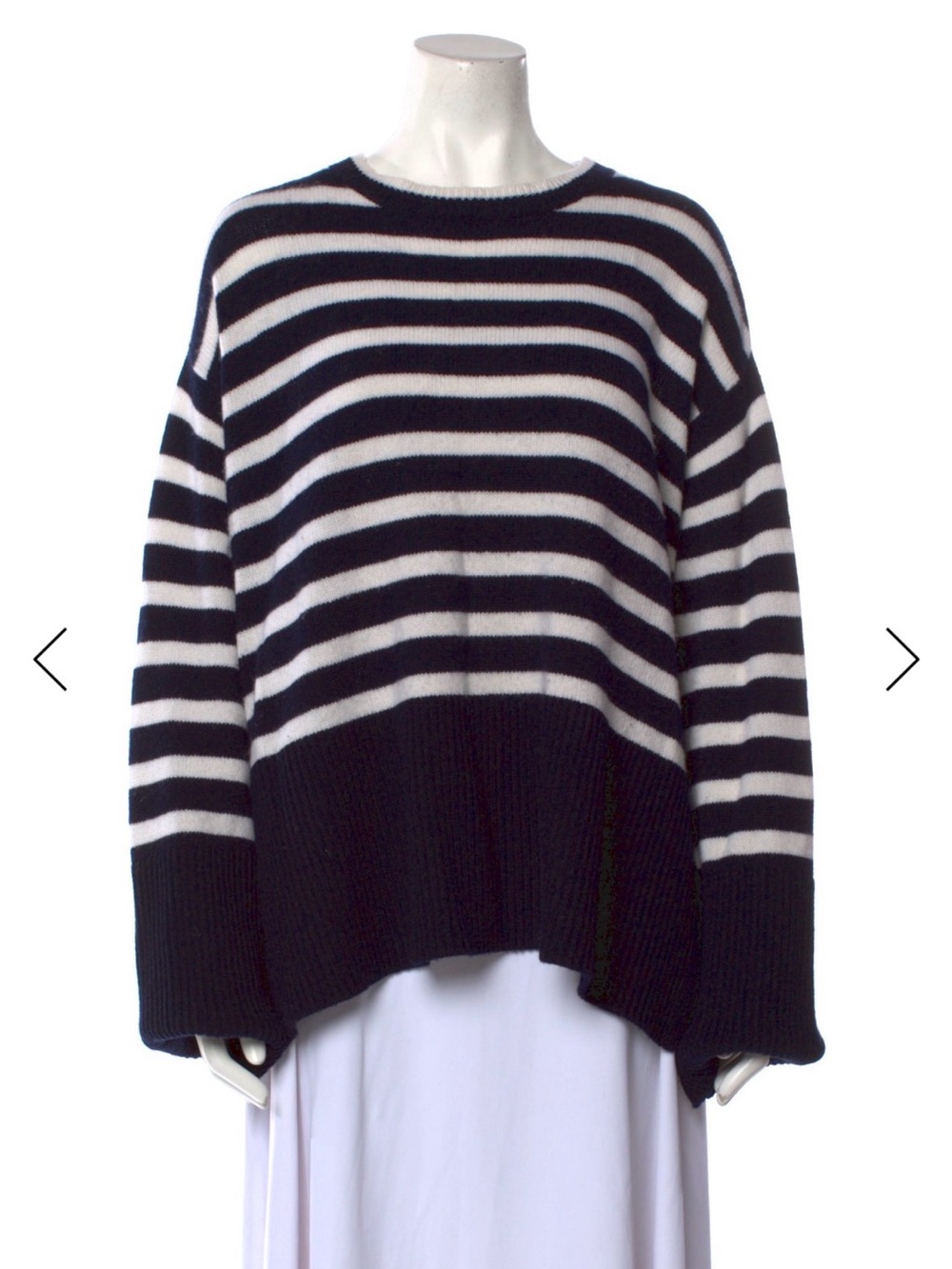 Allude Stripe Sweater